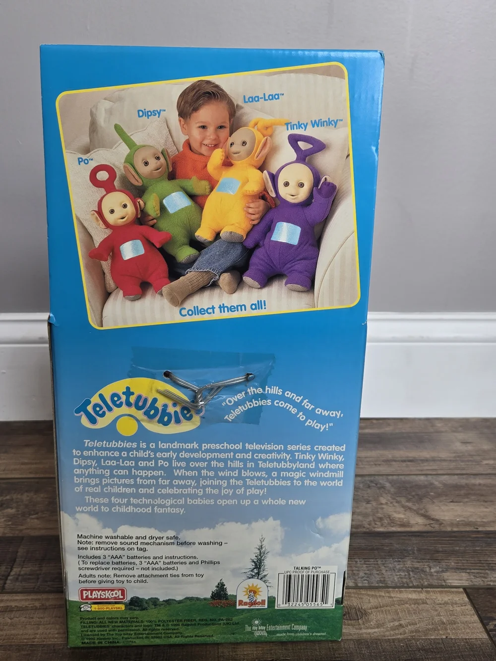 VINTAGE 1996 Playskool Teletubbies Talking Po - NEW IN BOX! Rare 90s Toy